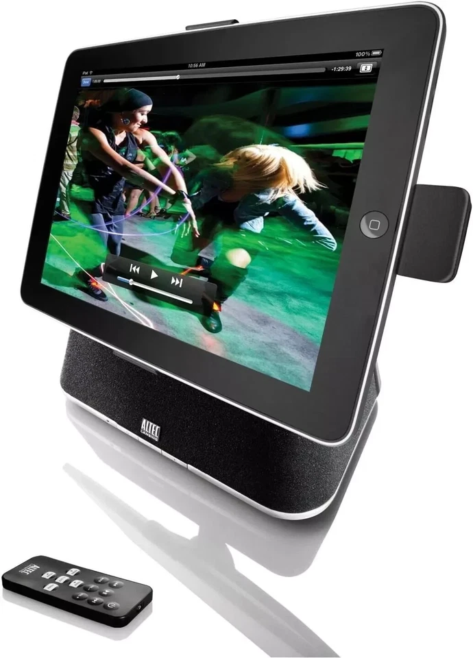 Altec Lansing Octiv Stage MP450 30-Pin iPad Speaker Dock compatible with iPhone - Image 4 of 4