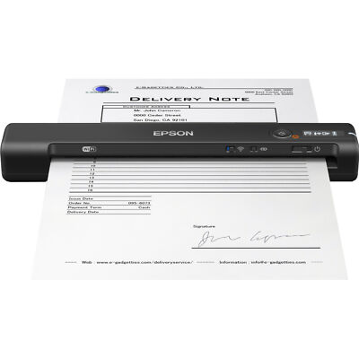 Epson Epson Workforce ES-60W, Einzugsscanner, schwarz