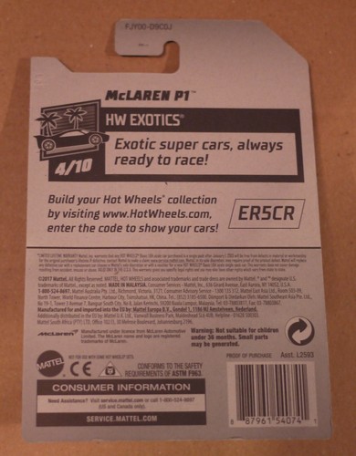 Hot Wheels McLaren P1 Real Riders Metal CARS & Donuts Forza Motorsport 8 Cars - Picture 8 of 18