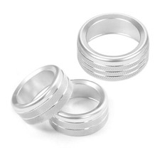 AC Radio Switch Trim Ring Knob Cover for Dodg...