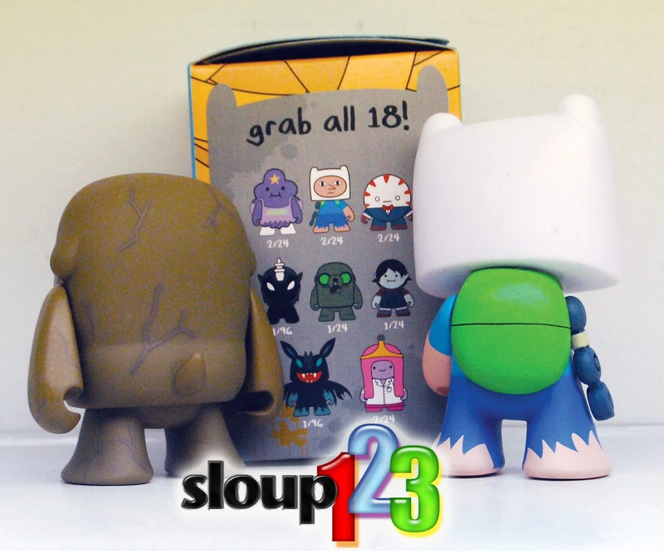 KIDROBOT X ADVENTURE TIME - ZOMBIE JAKE & FARMWORLD FINN - FRESH TO DEATH - Image 2 of 2