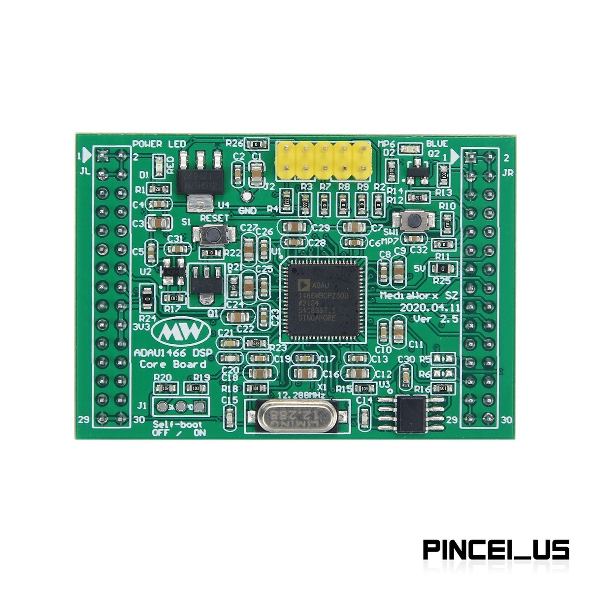 ADAU1466 Core Board Designed for SIGMADSP Engineers Audio Maker