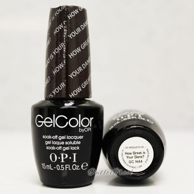 DELAY by win＆sons × gossip オールインワン 黒 XL OPI GelColor Nordic Collection GC N44 HOW GREAT IS YOUR DANE? 15mL
