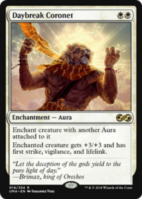 MTG MAGIC - DAYBREAK CORONET - DIADEMA DELL'ALBA - UMA - MINT - ENG -
