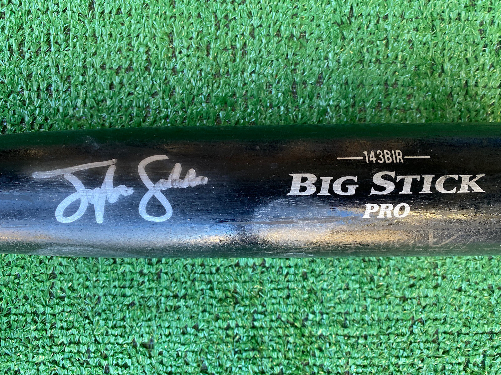 OAKLAND A’S TYLER SODERSTROM AUTOGRAPHED GAME USED BASEBALL BAT eBay