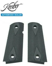 Kimber 1911 Full Size Grips, Checkered, Double Diamond Rubber - 1000038A