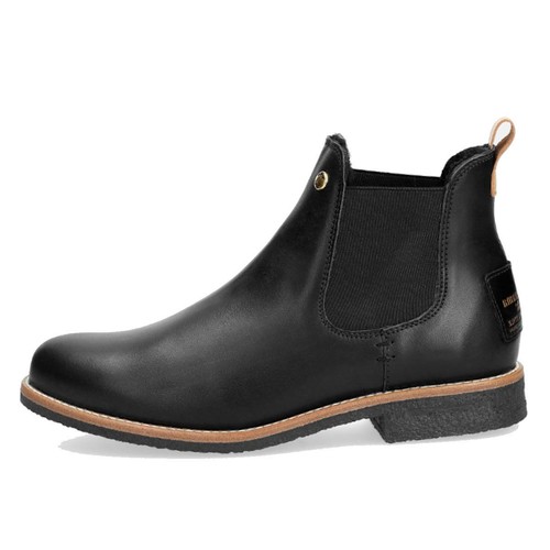 Panama Jack Black Giordana Fur Lined Slip On Boots - Picture 5 of 5