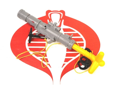 GI Joe Weapon Scarlett v11 w Missile ROC 2009 Original Figure Accessory