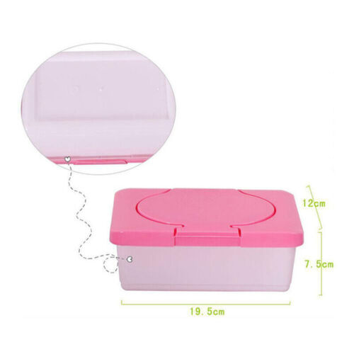 Feucht Seidenpapier-Etui Baby Feuchttücher Serviette Aufbewahrungsbox Halter Behälter Büro Auto - Bild 10 von 12