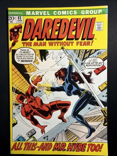 Daredevil #83 1972 Bronze Age 1st Print Vintage Marvel Comics Fine *A2