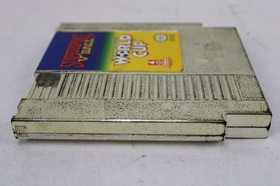 Ex Rare Superspike V'Ball Nintendo World Cup Nintendo NES Gold Cart Fan Made Box