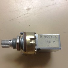 Vintage NOS 500k push pull potentiometer