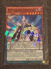Yu-Gi-Oh Stargazer Magician SP15-EN010 Star Pack Arc-V NM Shatterfoil Rare 1st