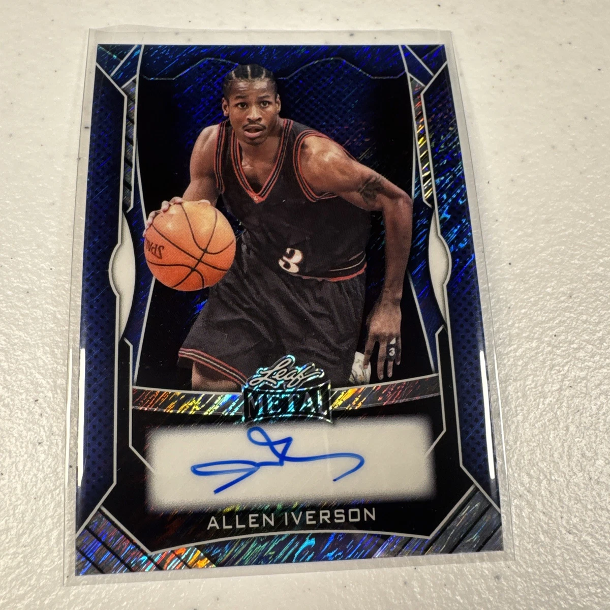 Allen Iverson Autograph Basketball Cards for sale | eBay