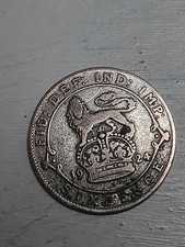 coin 1924 britain 6 pence