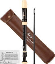 Soprano Recorder for Beginners Kids, Baroque Style C Key Recorder Instrument ABS