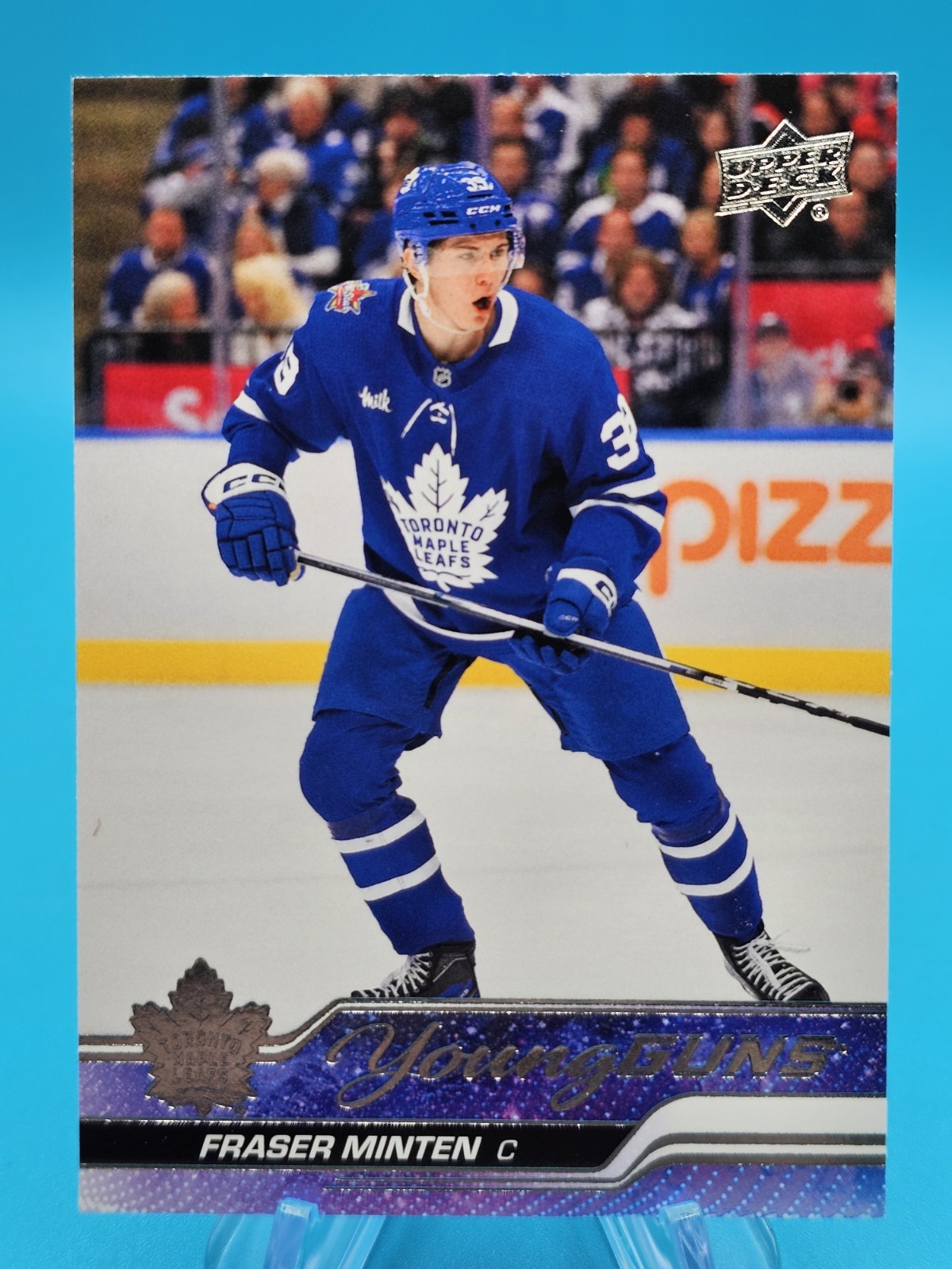2023-24 Upper Deck Series 2 Young Guns Rookie RC #482 Fraser Minten