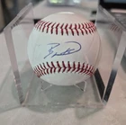 BOBBY WITT JR Signed Autographed Baseball JSA COA w/ Ball Cube