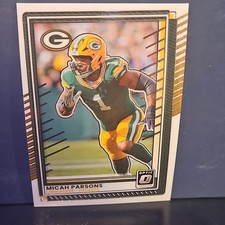 Panini 2025 Donruss Optic Base Micah Parsons #85 Packers NFL Football Card