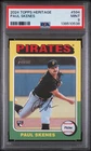 2024 Topps Heritage #594 Paul Skenes PSA 9 Rookie RC Mint