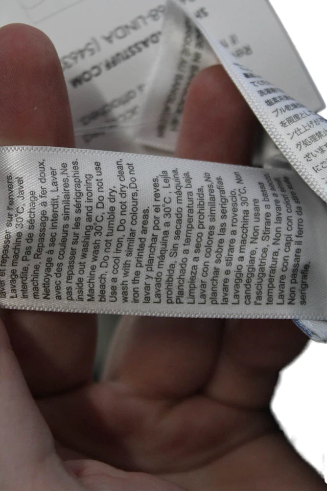 Blusa Jacadi Niños Niñas Mangas Largas Cuello Alto Azul Marino Talla 12 Foto 3 de 4