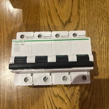 Schneider C120HC80A Acti9 C120H Four Pole MCB C Curve 80A