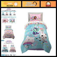 Super Soft Twin Size Kids Bedding Set - 4 Piece Comforter  Sheet Set, Cakey, Me