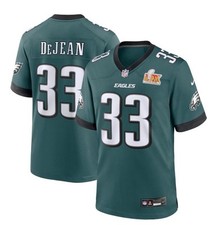 Cooper DeJean Philadelphia Eagles Nike Super Bowl LIX Midnight Green Jersey 2XL