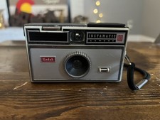 Vintage Kodak Instamatic 100 Compact Film Camera with Wrist Strap - Untested