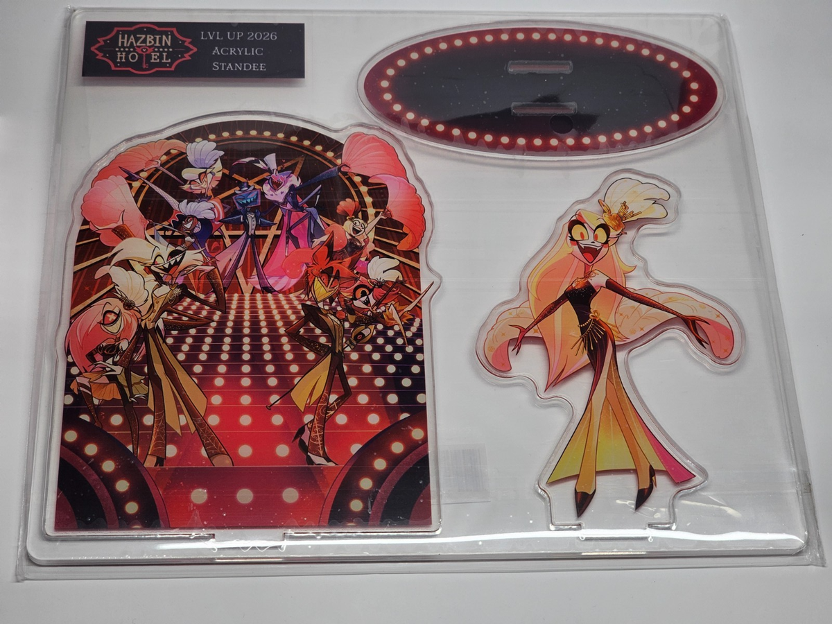 Hazbin Hotel Charlie LVL UP 2026 Acrylic Standee Collectible