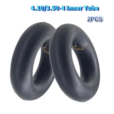 2X Heavy Duty 4.10 / 3.50-4 Inner Tube TR87 Valve 4.10-4 11X4.00-4 3.50-4 Tires