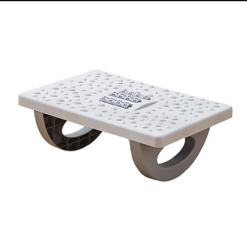 Foot Rest Desk Support Ergonomic Feet Stand Leg Rest Gray Step Foot Stool