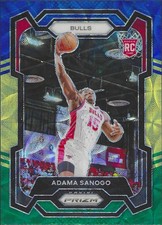 2023-24 Panini Prizm - Adama Sanogo #286 Choice Blue Yellow & Green Prizm (RC)