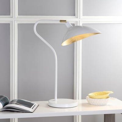 SAFAVIEH Lighting 30-inch Giselle Adjustable Task Table Lamp - 20''x10.16''x23-30''