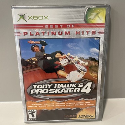 Tony Hawk Pro Skater 4 Platinum Hits Activision Microsoft Xbox BRAND NEW SEALED!