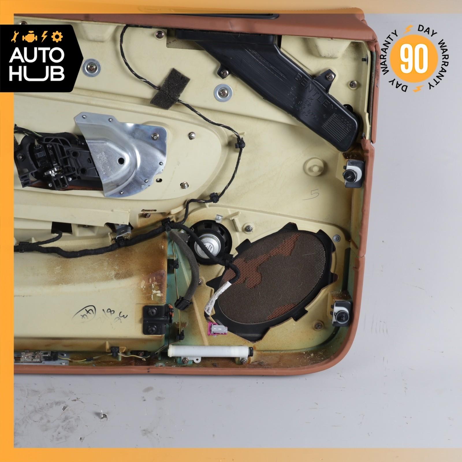 Bentley Continental GT 2003-2010 Right Door panel Brown P/N 3W3867016