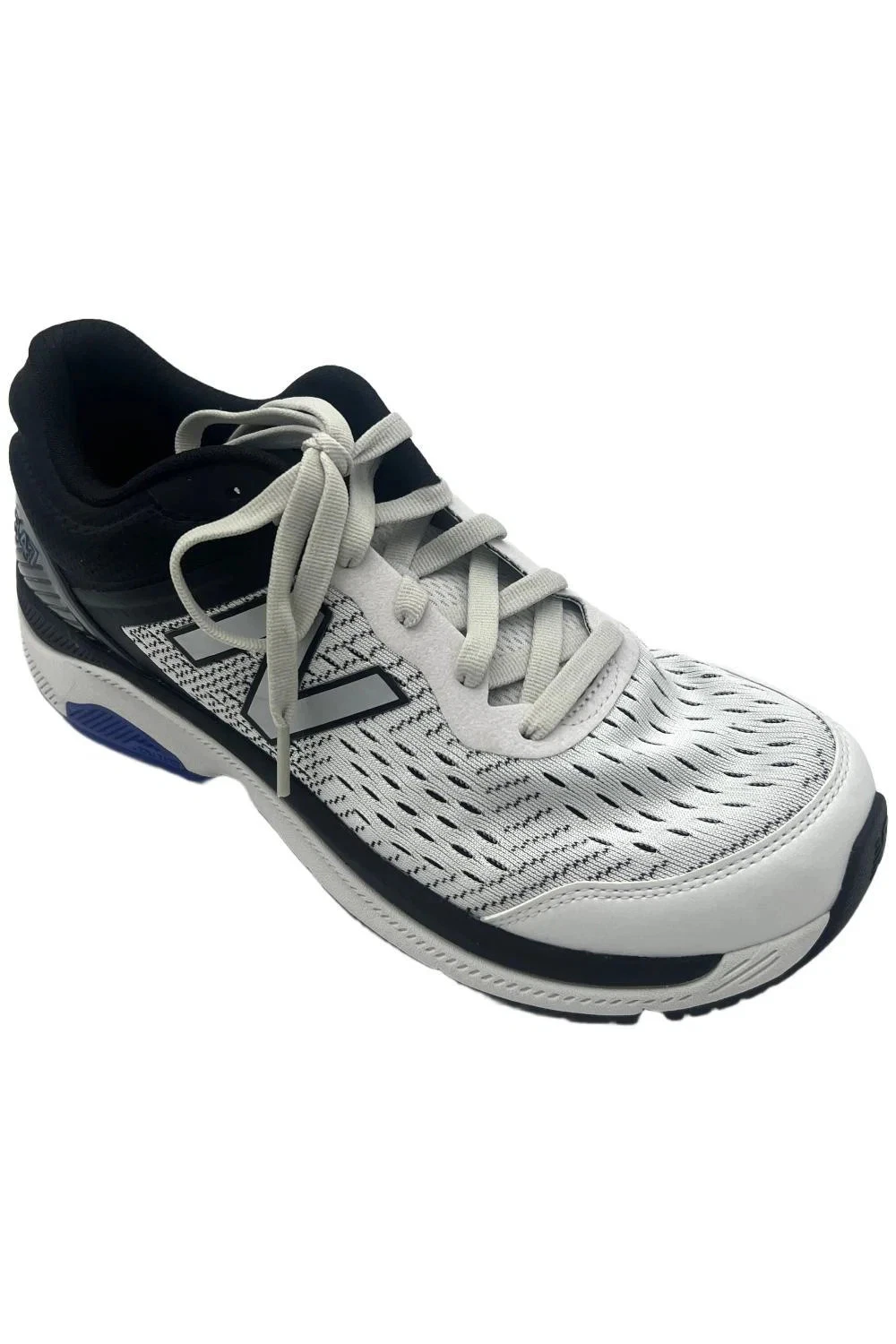 New Balance Men's 847 V4 Walking Sneakers Arctic/Black/Royal Blue