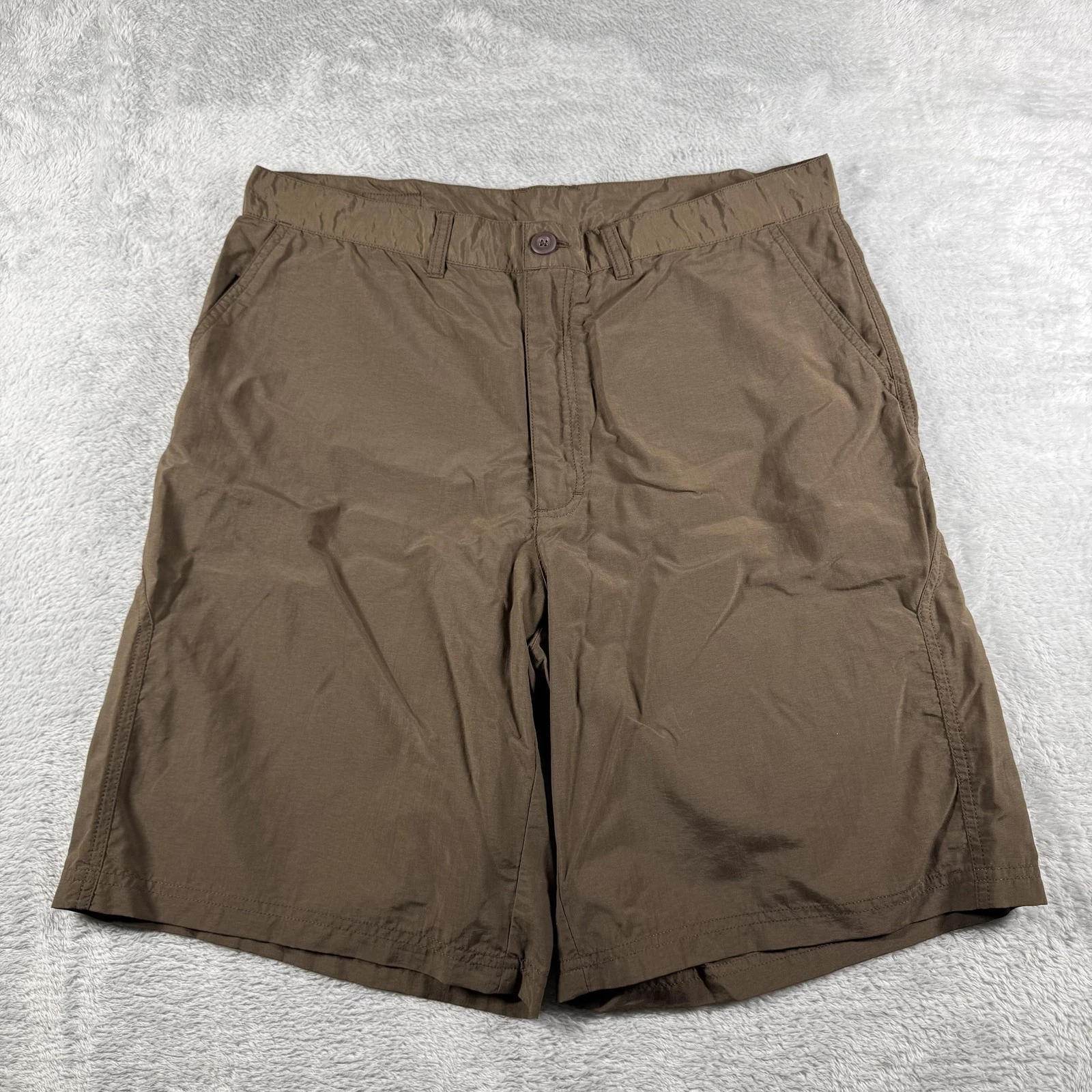 Patagonia Shorts Mens 36 Brown Chino Hiking Bermuda Outdoor Performance Fishing