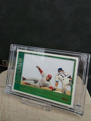 Barry Larkin Pro Fusion Patch Relic Swatch Card /50 - 2025 Jersey Fusion Series