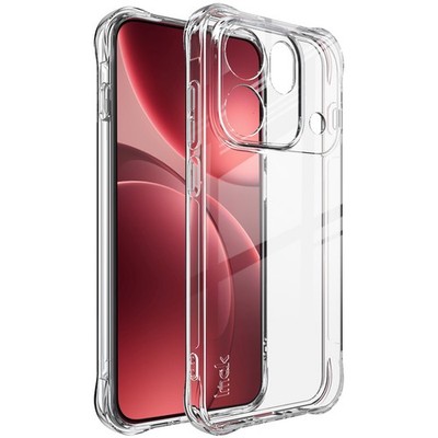 IMAK For OPPO Find X9s Pro 5G, Shockproof 4 Airbags Clear Soft Rubber Case Cover