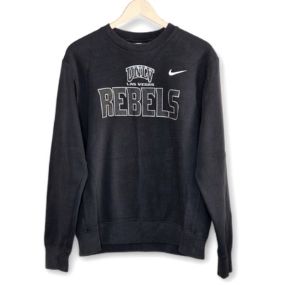 Nike UNLV Rebels Las Vegas Crewneck Sweatshirt Black Soccer Team Player No. 15
