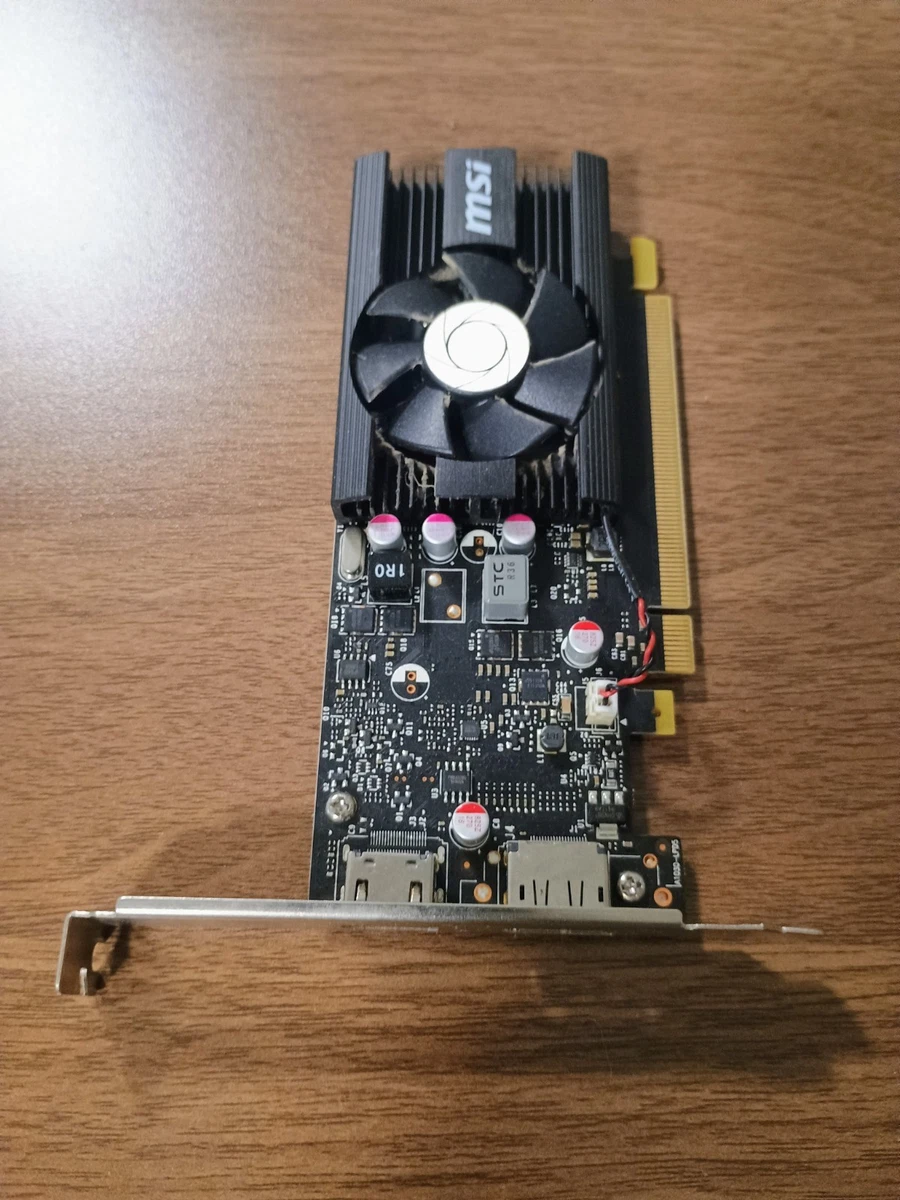 MSI NVIDIA GeForce GT 1030 2 GB Memory Computer Graphics Cards for