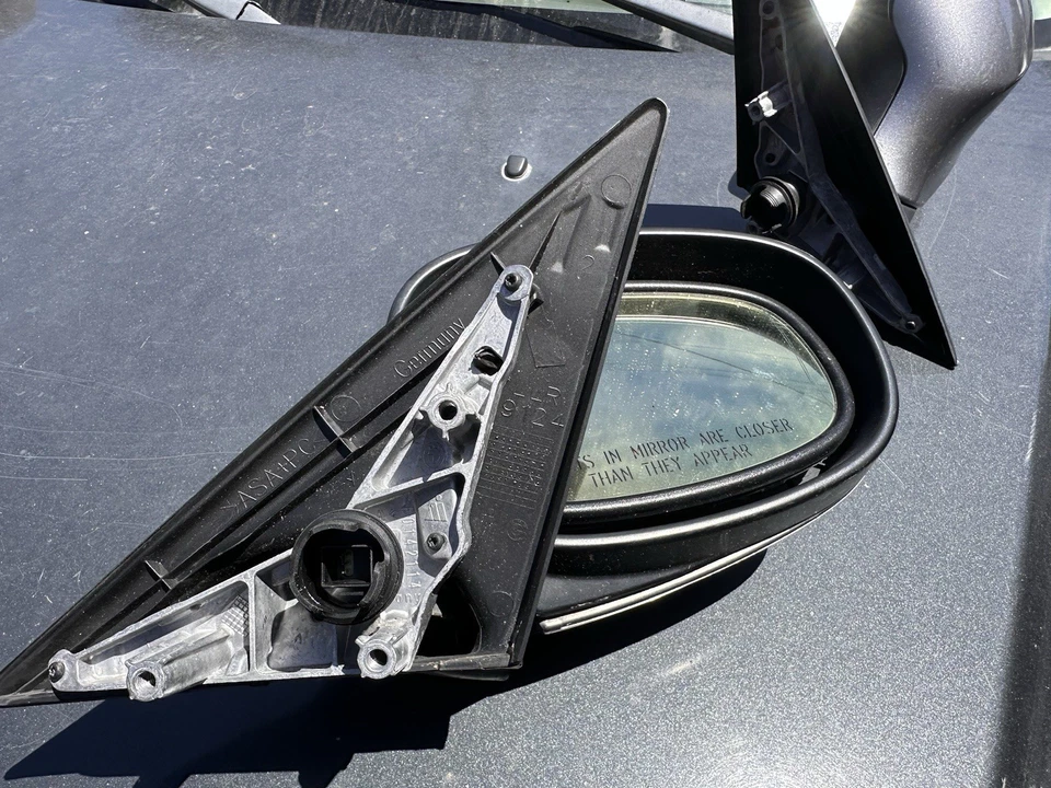 2009-2011 BMW E90 328i 335i Espejos laterales del conductor y del pasajero Par Foto 4 de 4