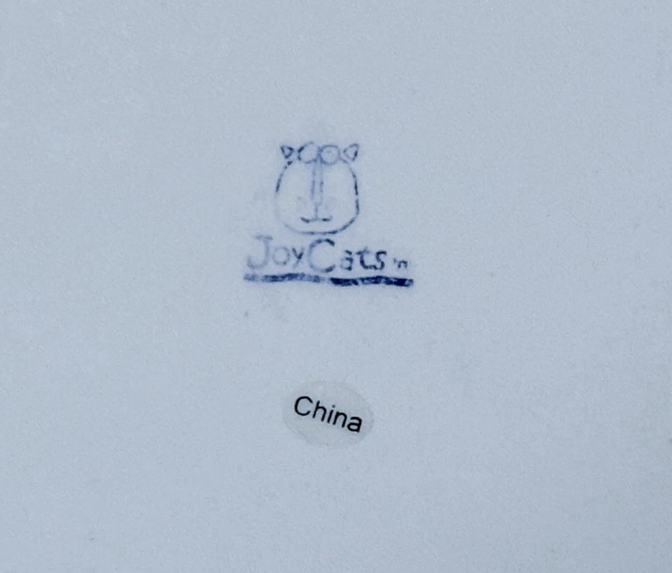 Plato colgante de pared colorido para gatos Joy Cats de cerámica caprichoso Kidcore Foto 4 de 4