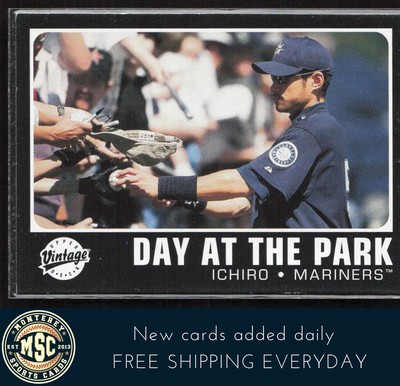 Ichiro Suzuki 2002 Upper Deck Vintage Day At The Park #DP1 Seattle Mariners