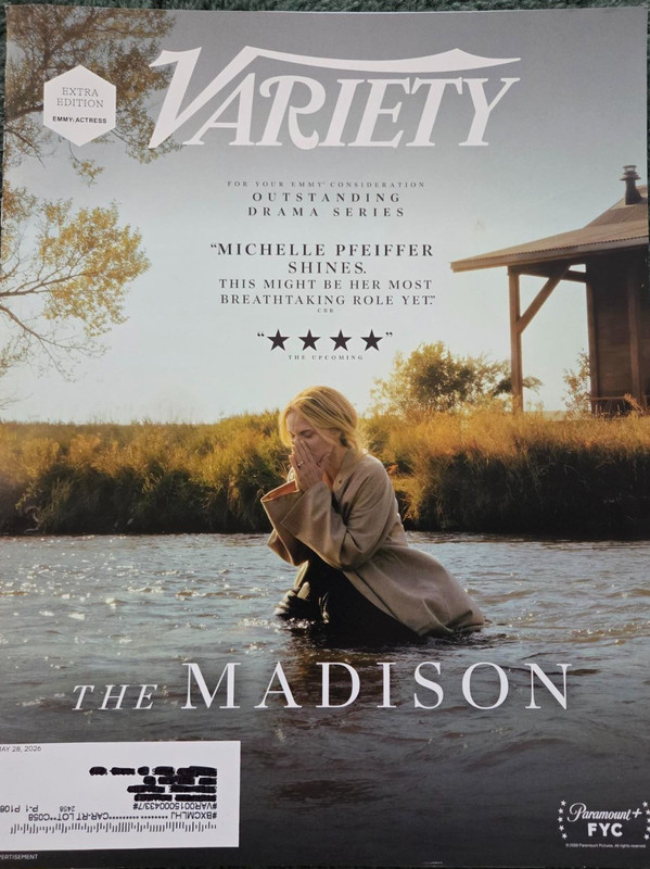 Variety magazine Extra Edition Emmy Actress May 28, 2026 The Madison New
