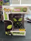 Spider-Man (Stealth Suit) (195) (Marvel) Hot Topic Exclusive Glow GITD Funko Pop