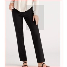 NEW Quince Women's Large  Petite Ultra Stretch Ponte Straight Leg Pant