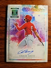 2025 Impeccable #WCS-CD Chase Davis Auto Impeccable Watercolors Signatures /25