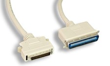 6FT SCSI-II HPDB50-M Latch to SCSI-I CN50-M Cable